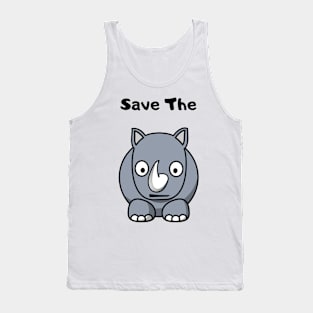 Save the Rhino's Design Tank Top